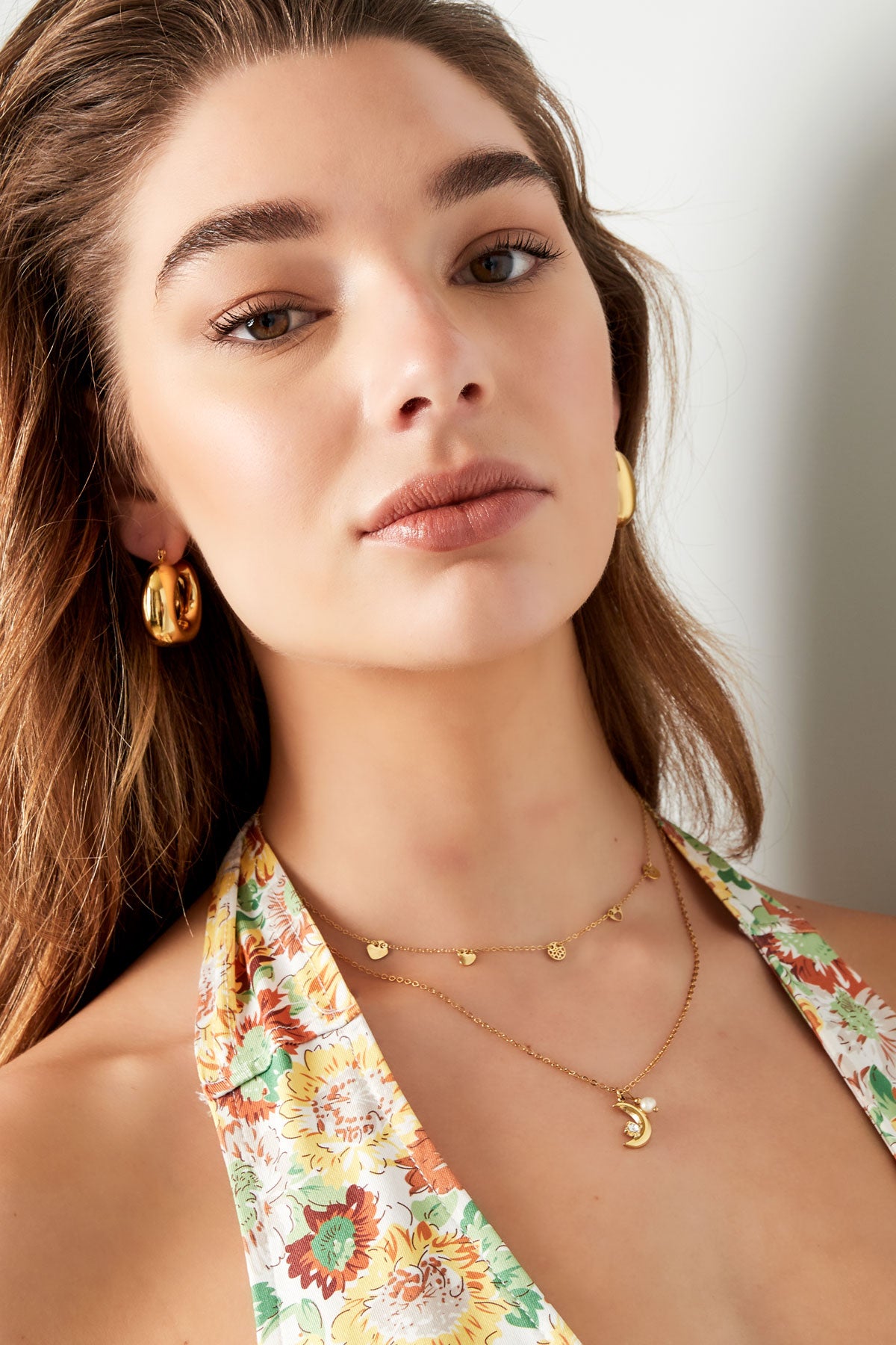 Bali ketting - goud