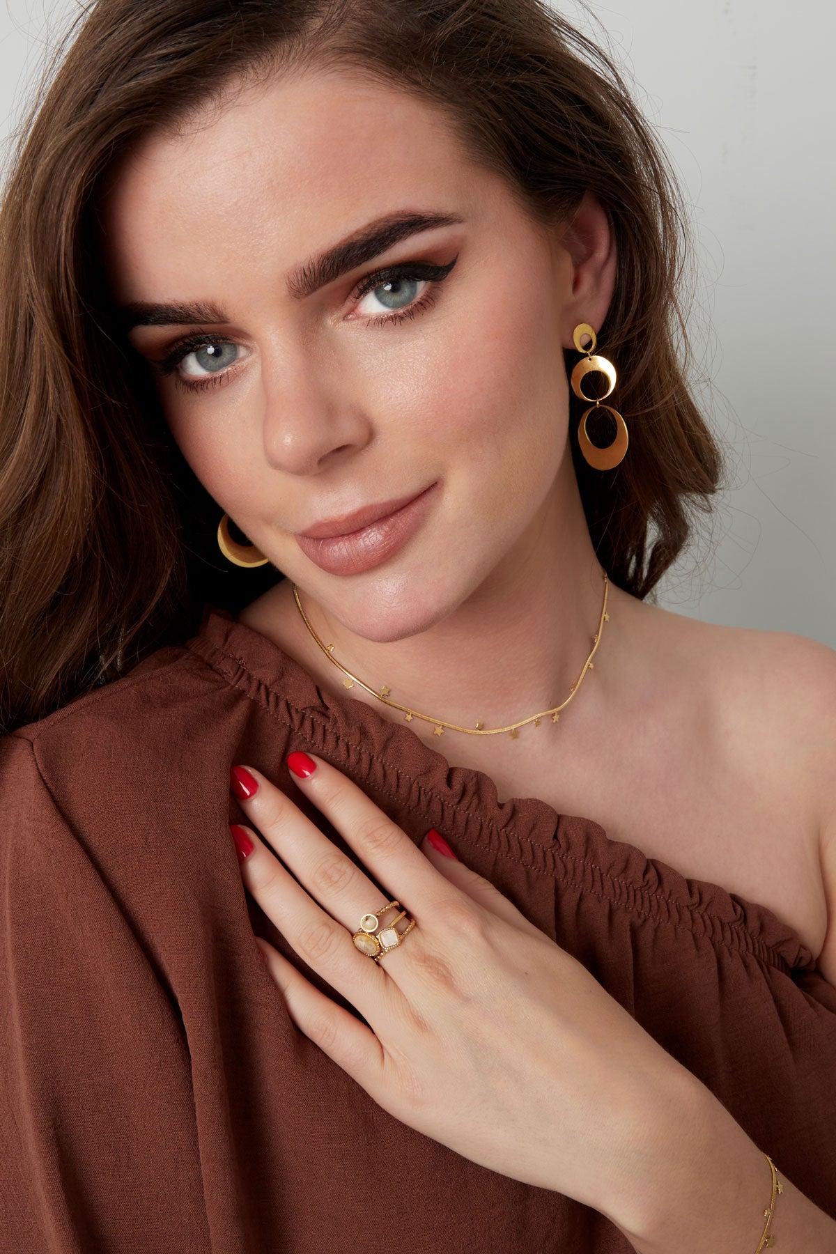 Starry glow ketting - goud