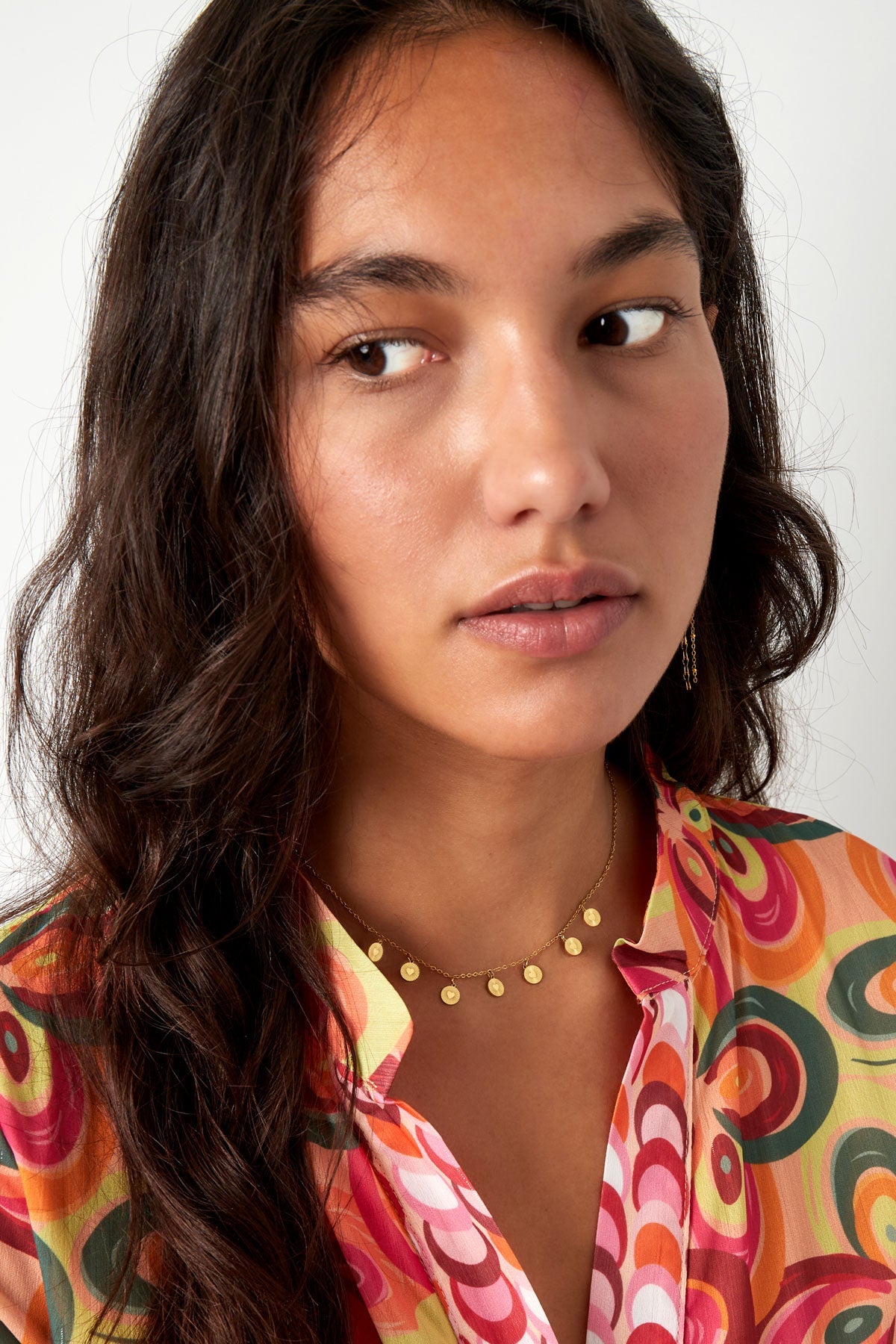 Locked in love ketting - zilver