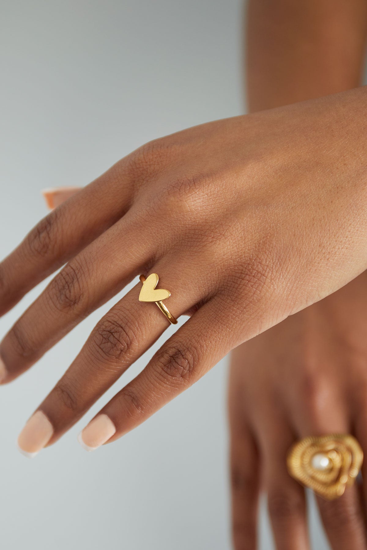 Classic love ring - goud
