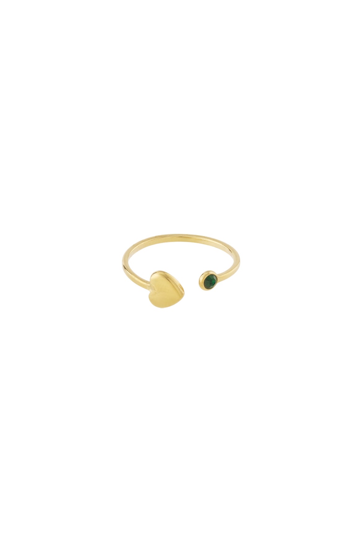 Birthstone ring - goud