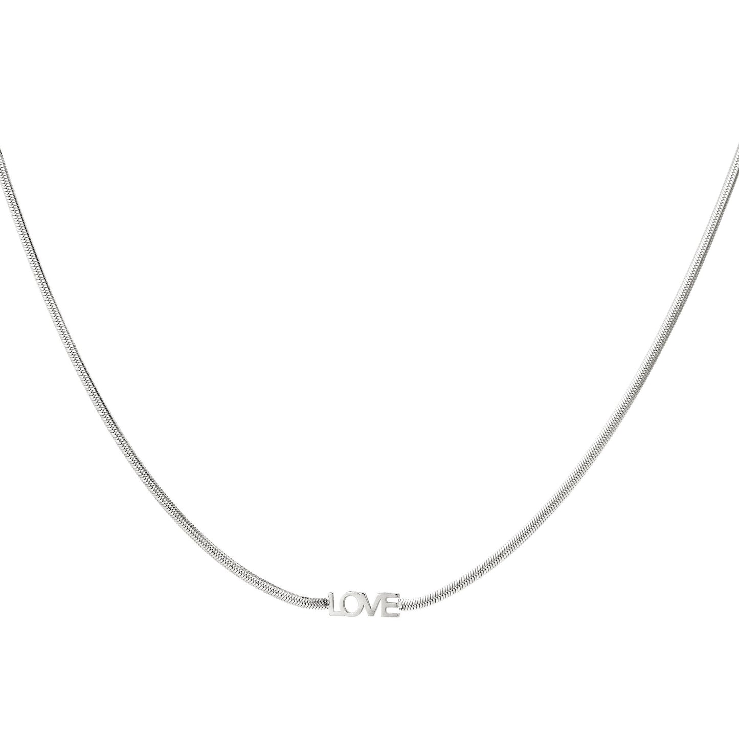 Nikki ketting - zilver