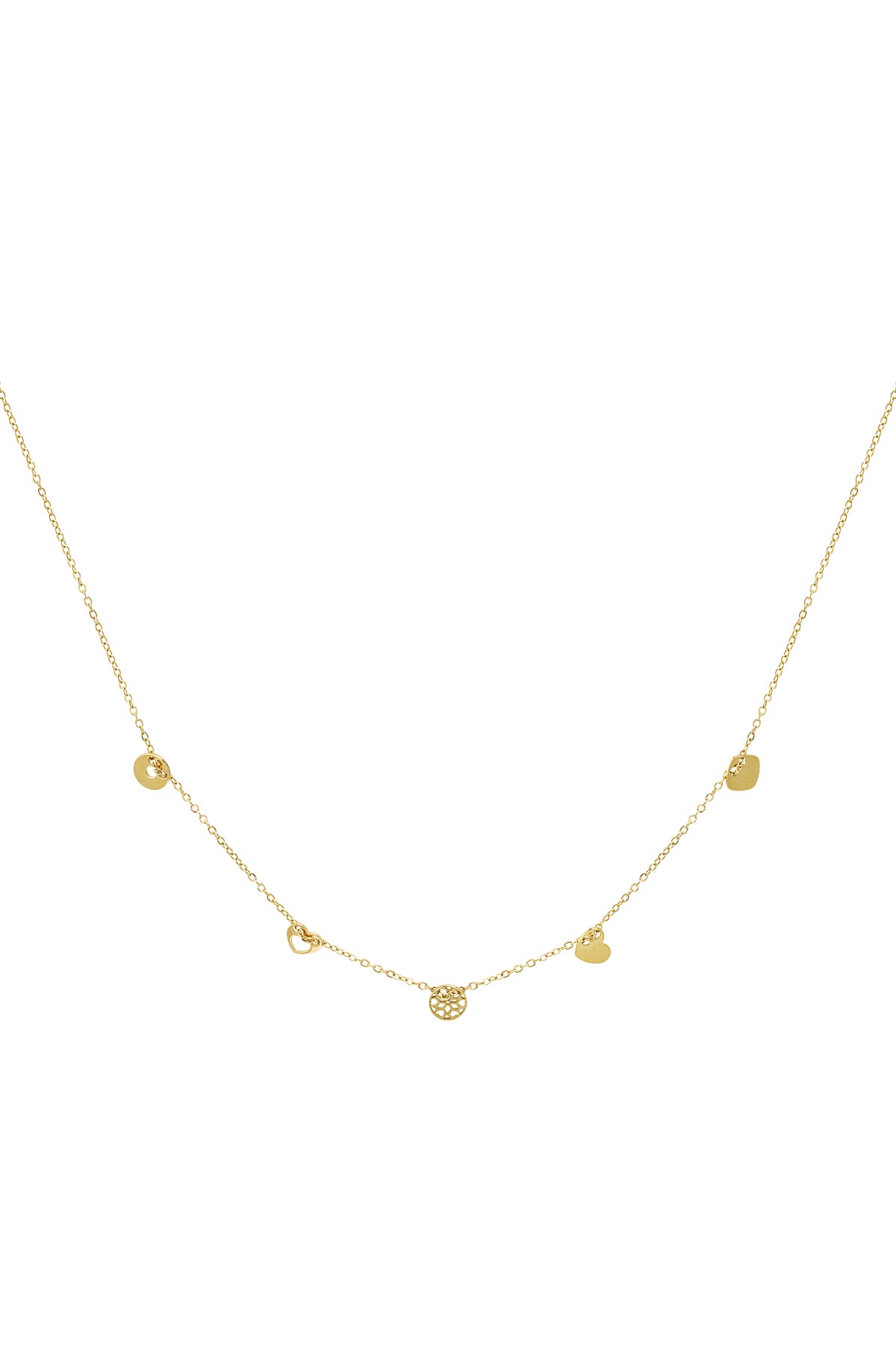 Bali ketting - goud