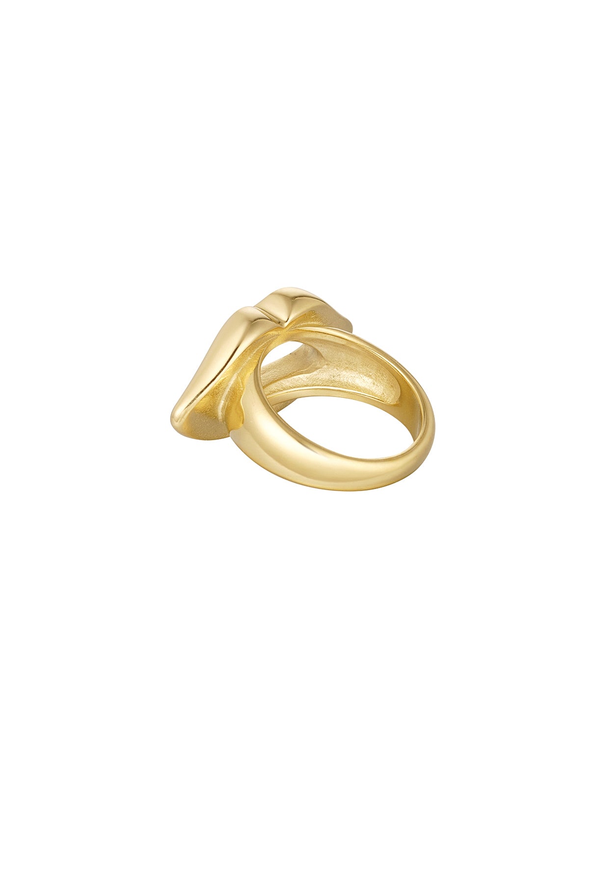 lip ring, rvs ring , kiss ring