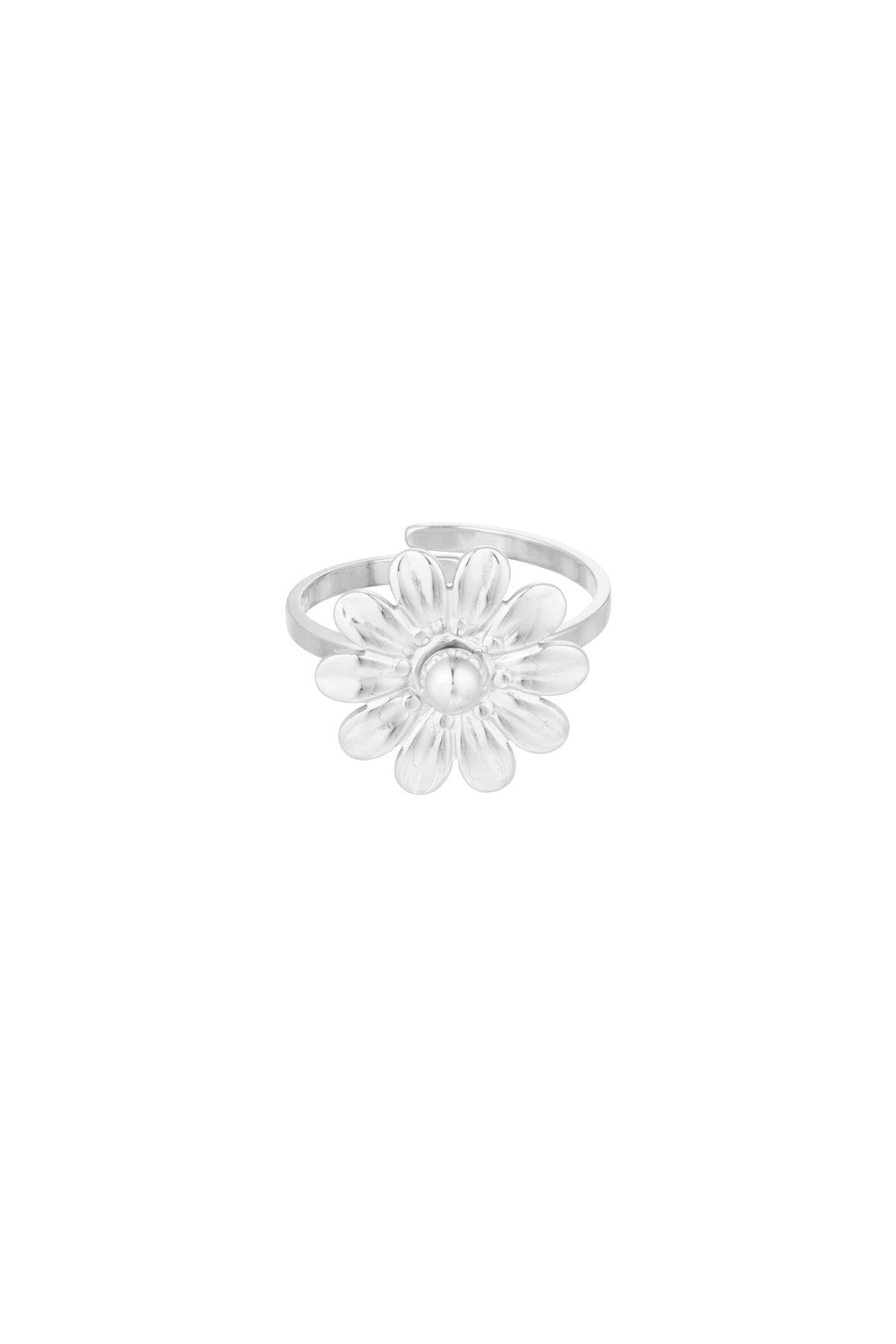 Blossom bliss ring - zilver