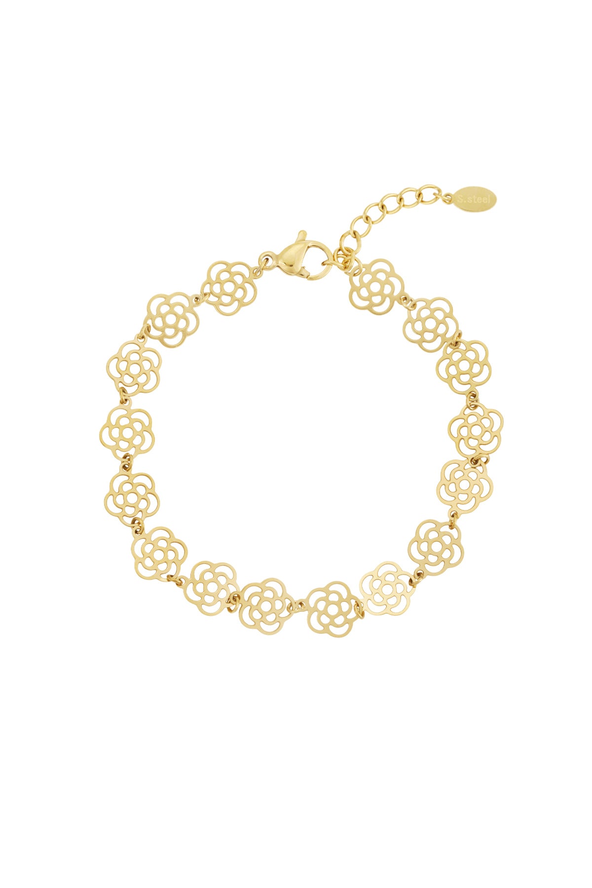 Rose armband - goud