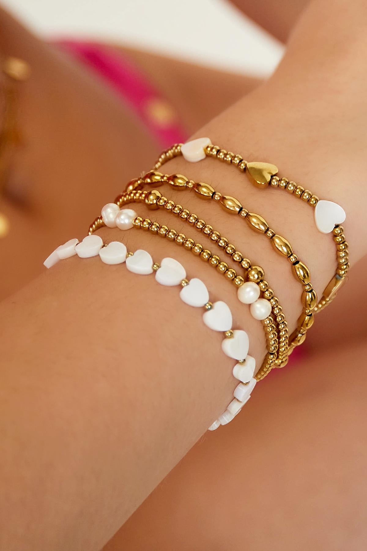 Sweetheart armband - goud