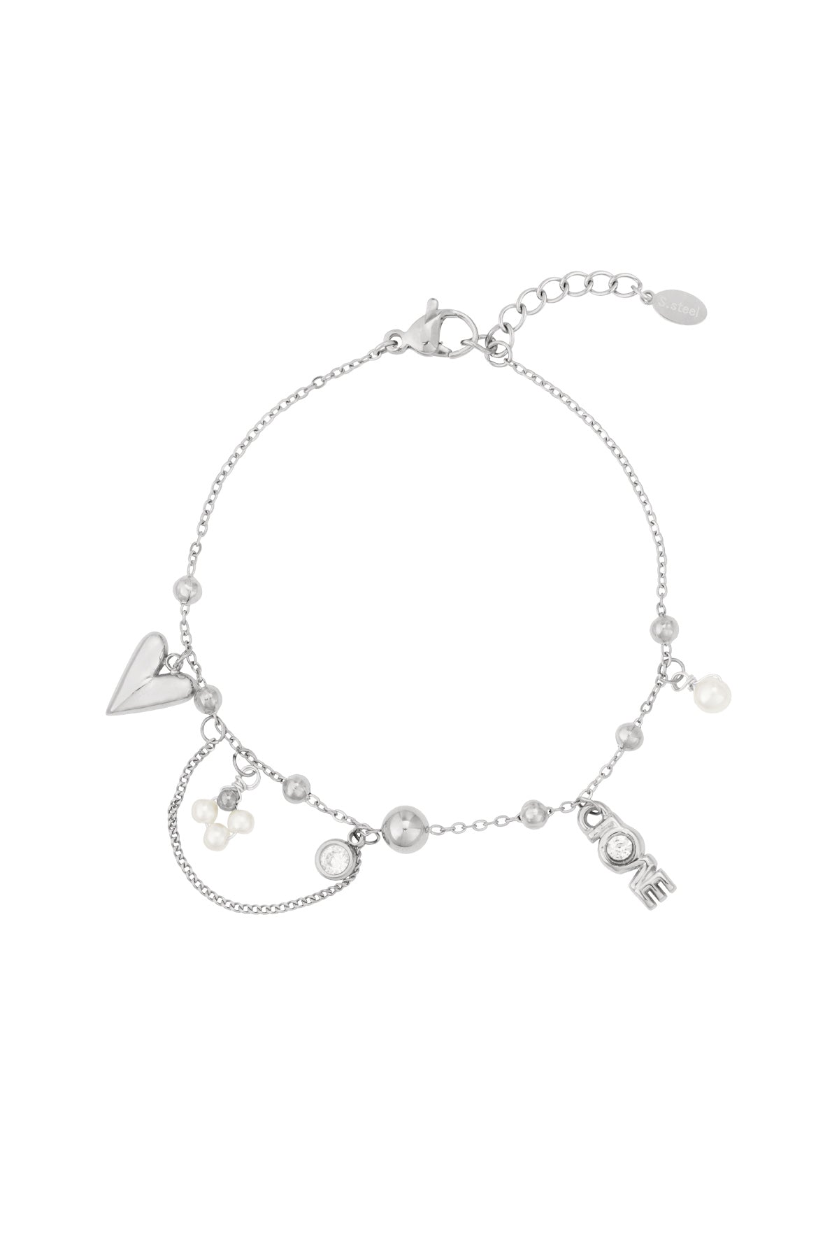 Milla armband - zilver