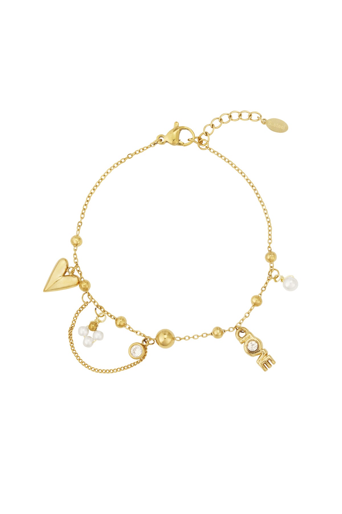 Milla armband - goud