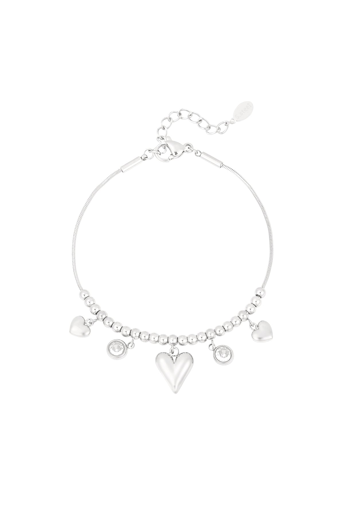 Mijntje armband - zilver