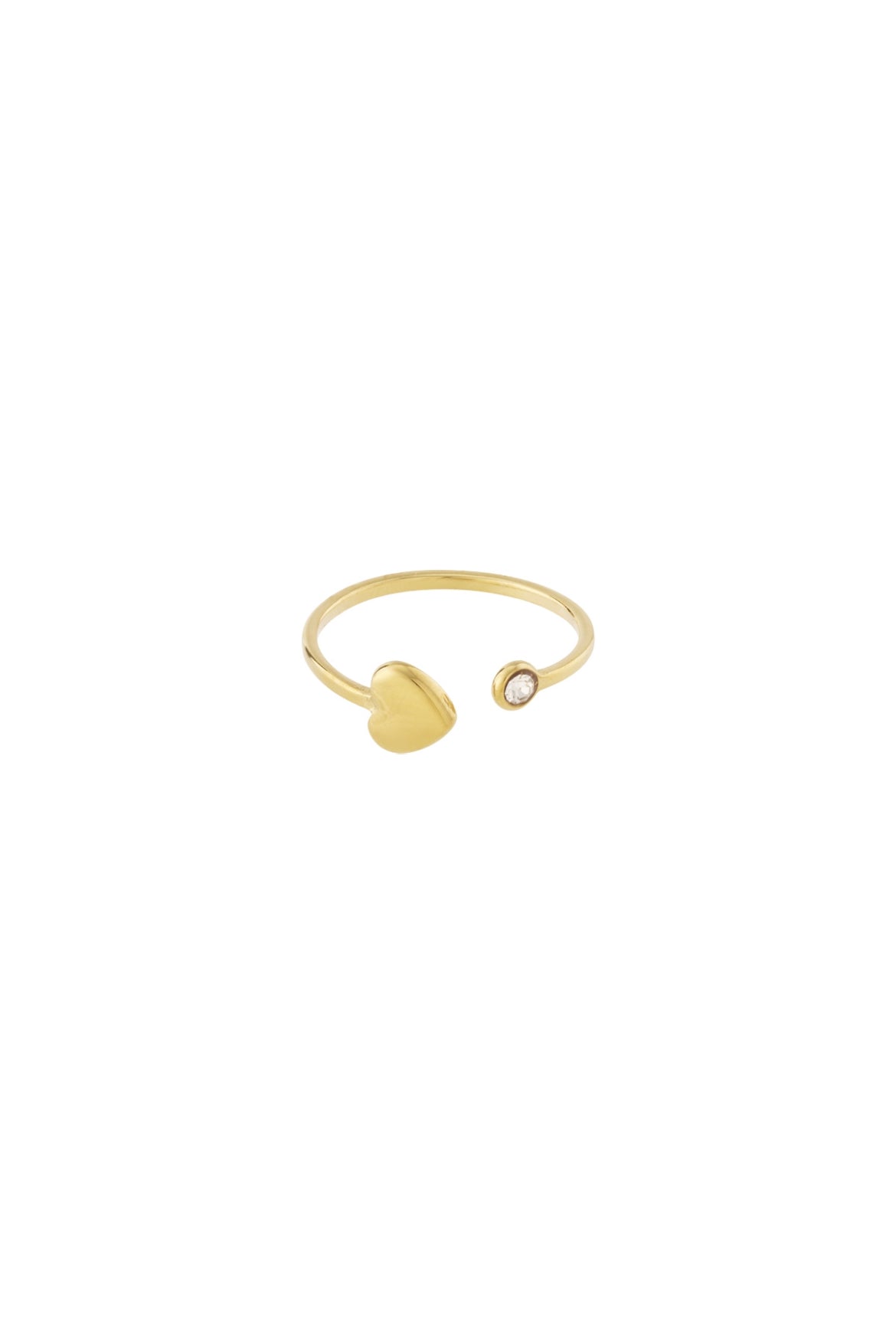 Birthstone ring - goud