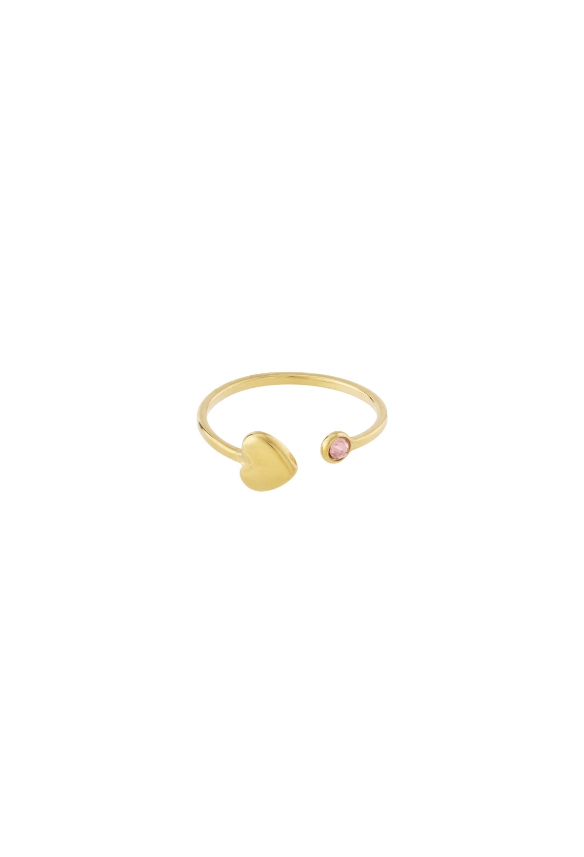 Birthstone ring - goud
