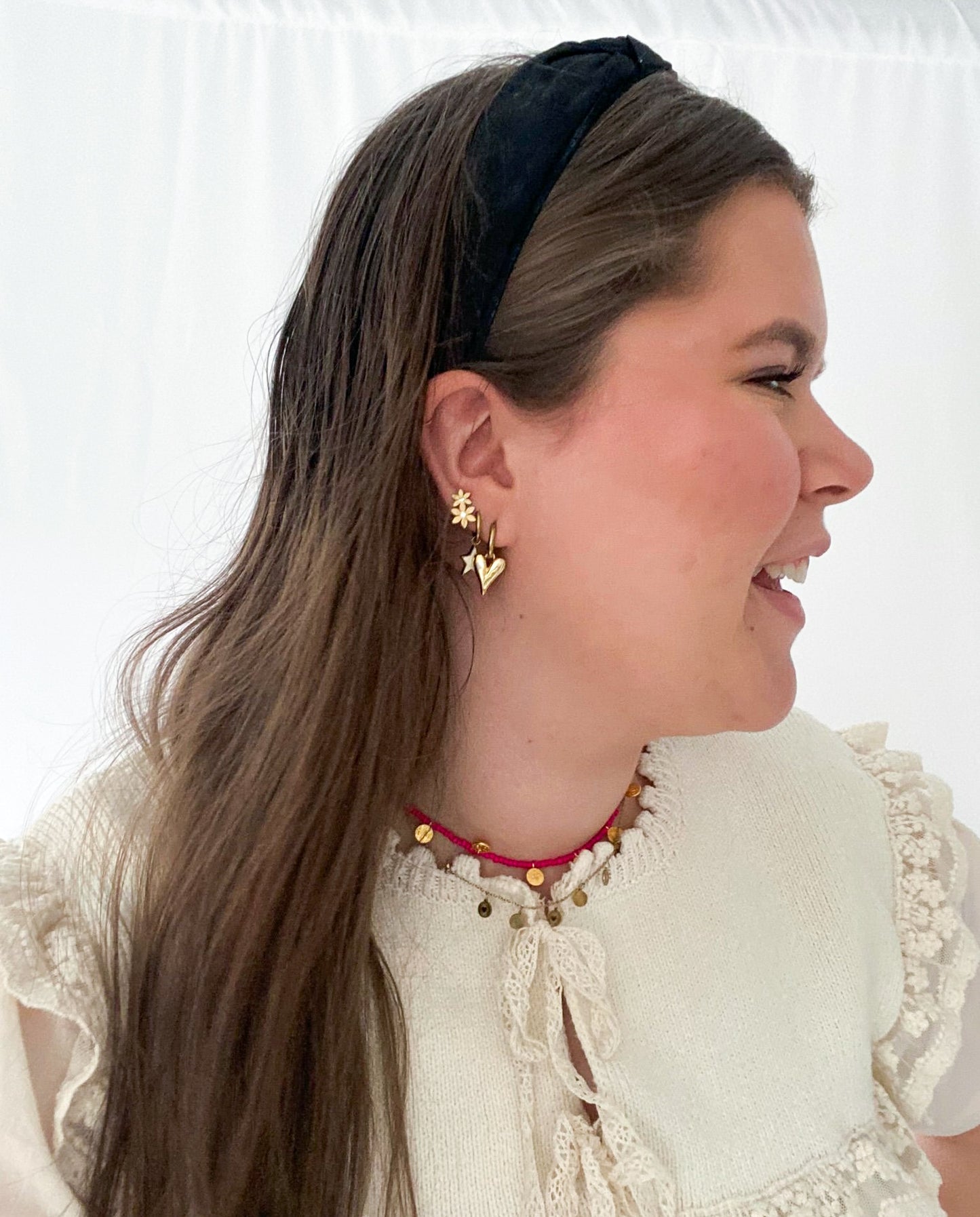 Anna oorbellen - goud