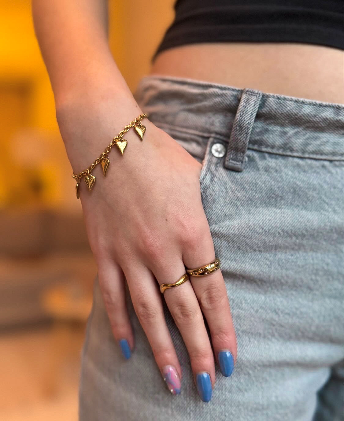 Kelly armband - goud