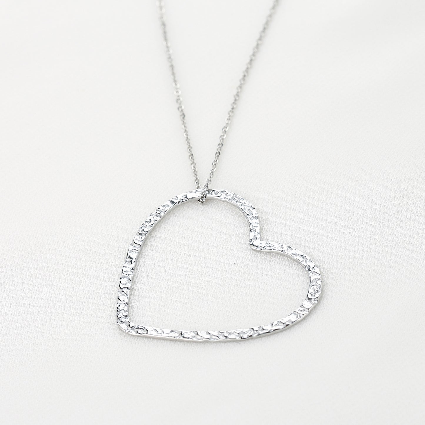 Love language ketting - zilver
