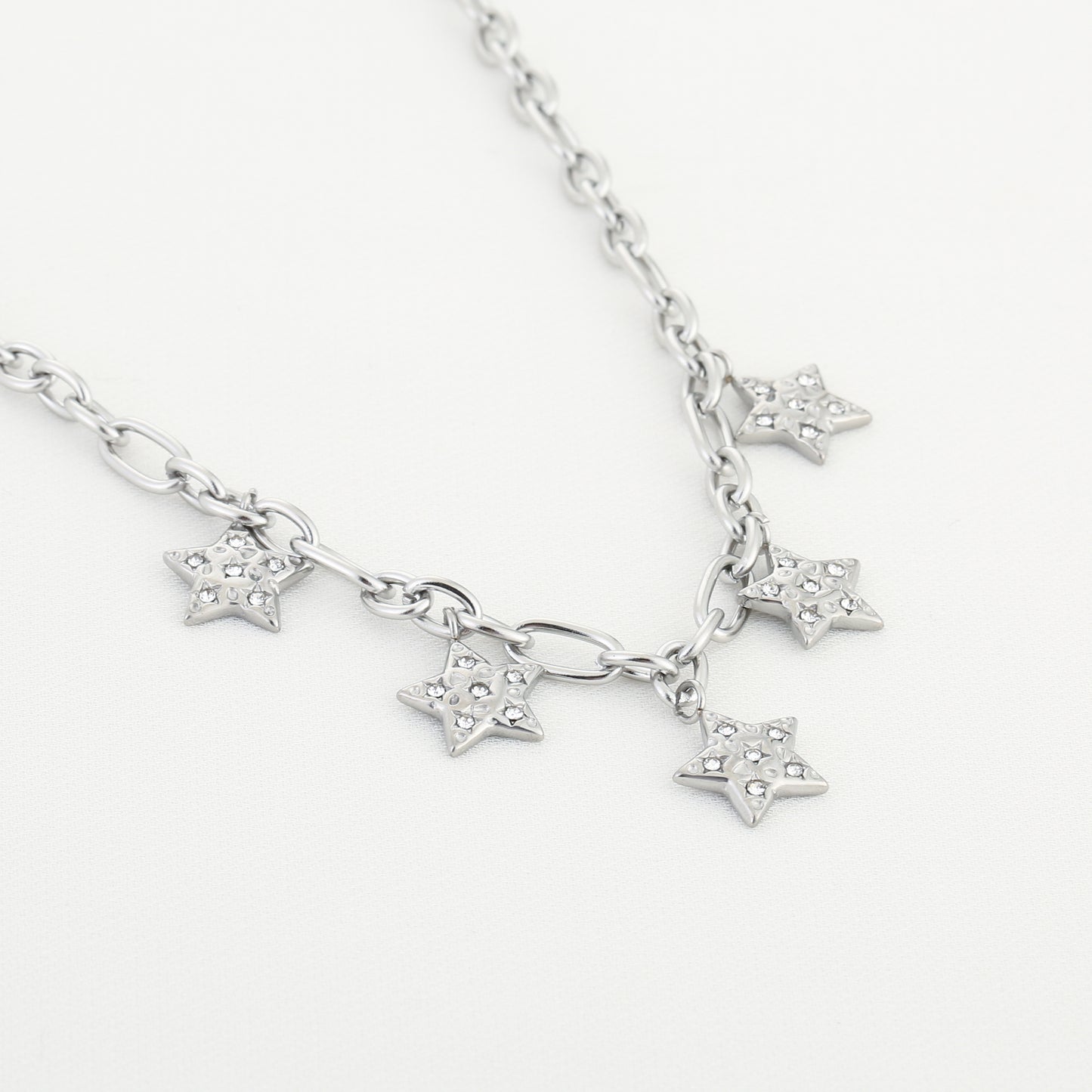 Frederique ketting - zilver