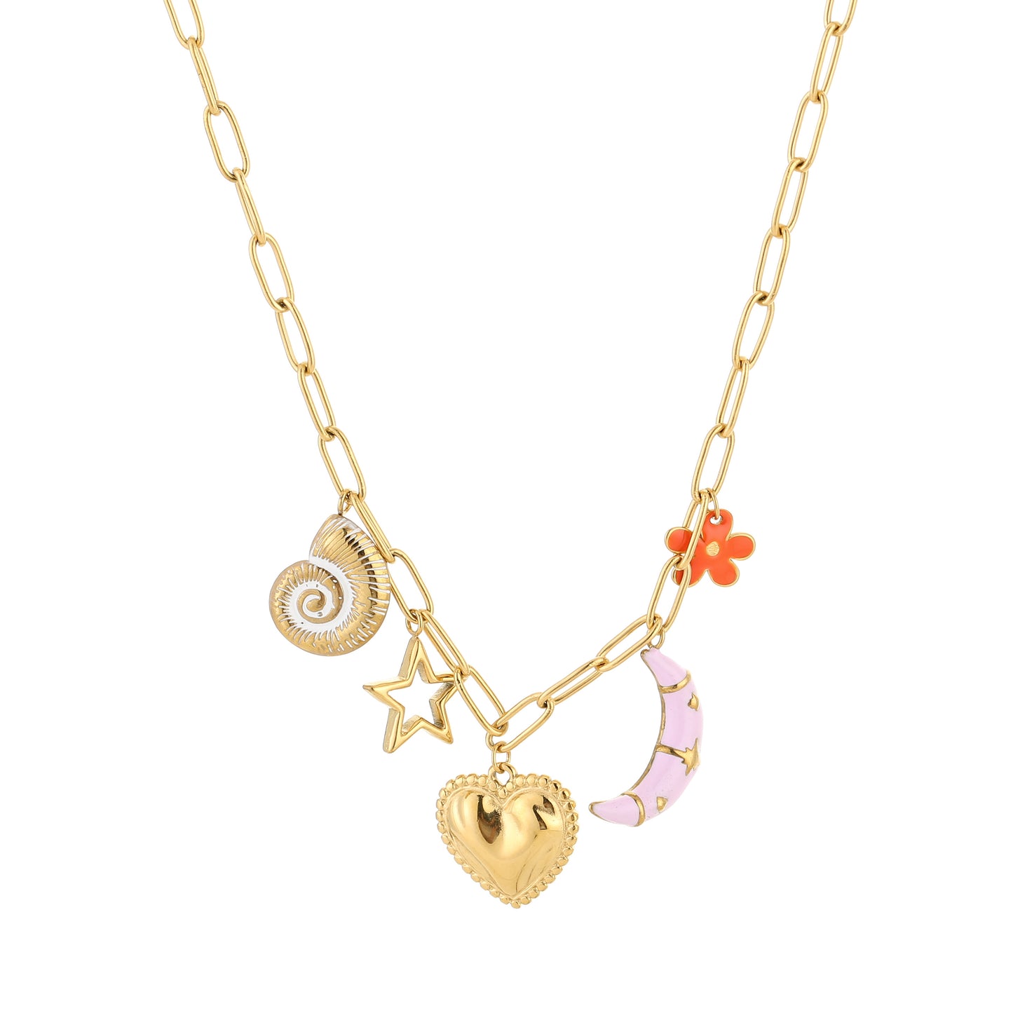 Clara ketting - goud
