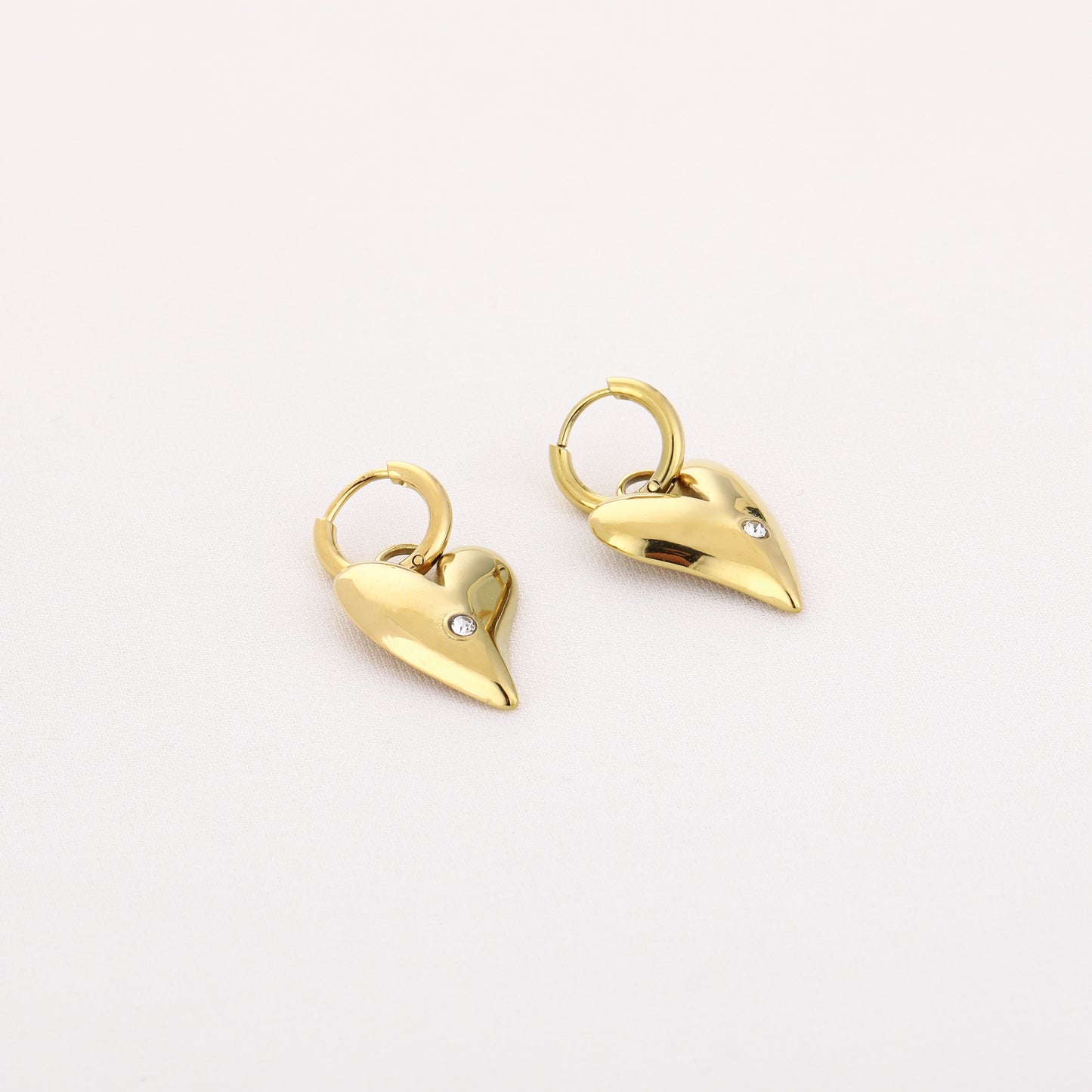 Classy oorbellen - goud