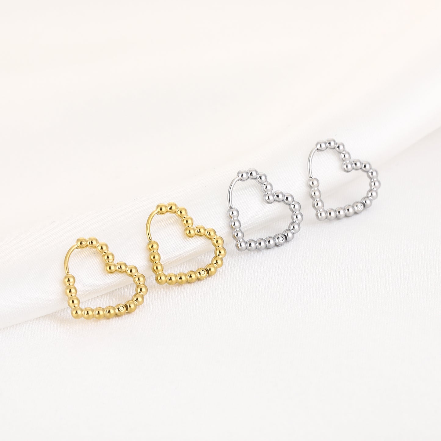 Ayden oorbellen - zilver