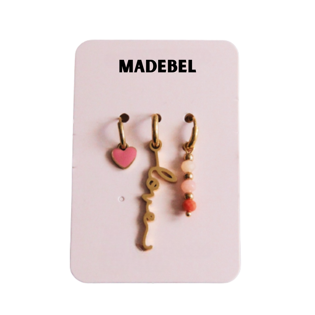 Lovely earcandy set oorbellen - goud