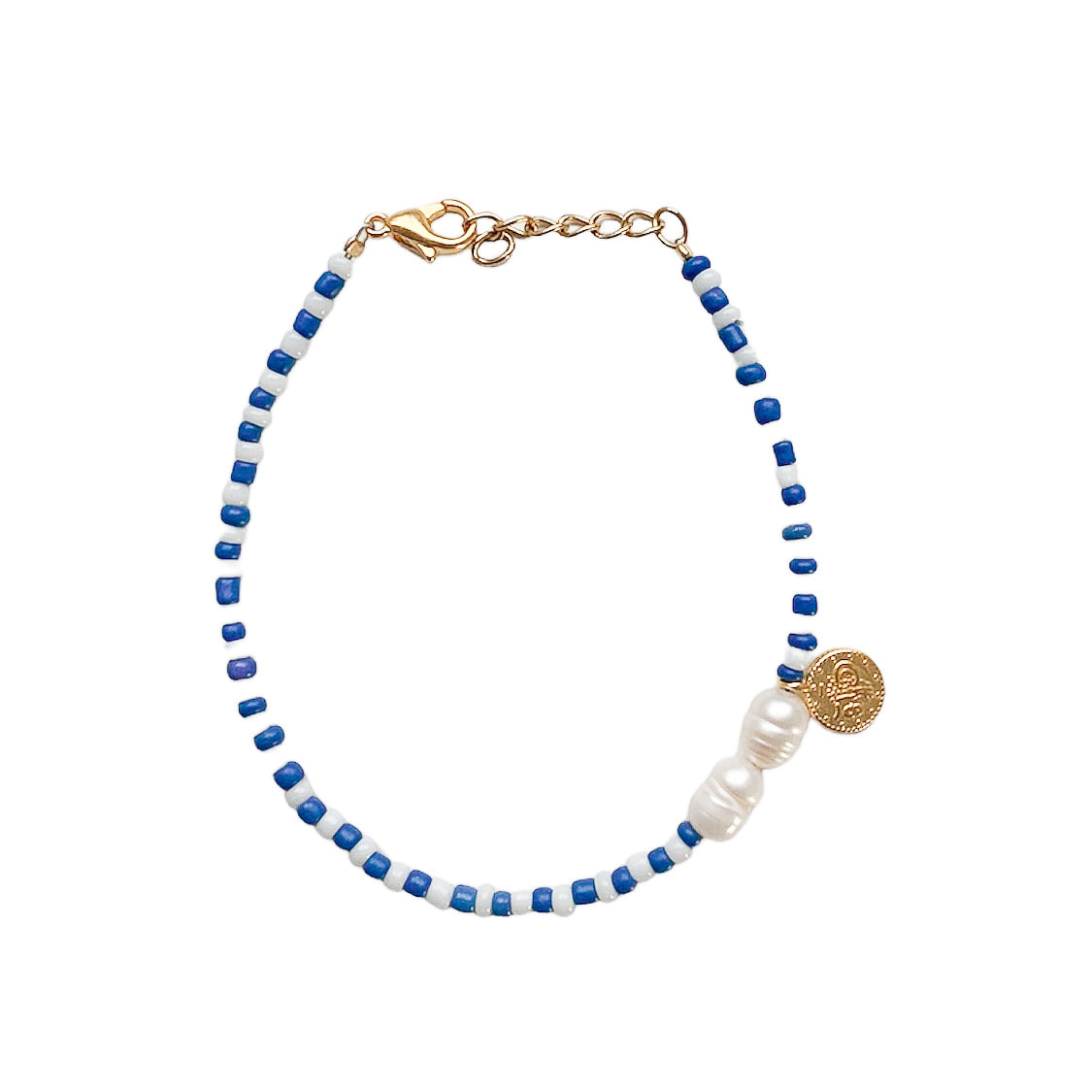 kralen armbandje muntje en parels