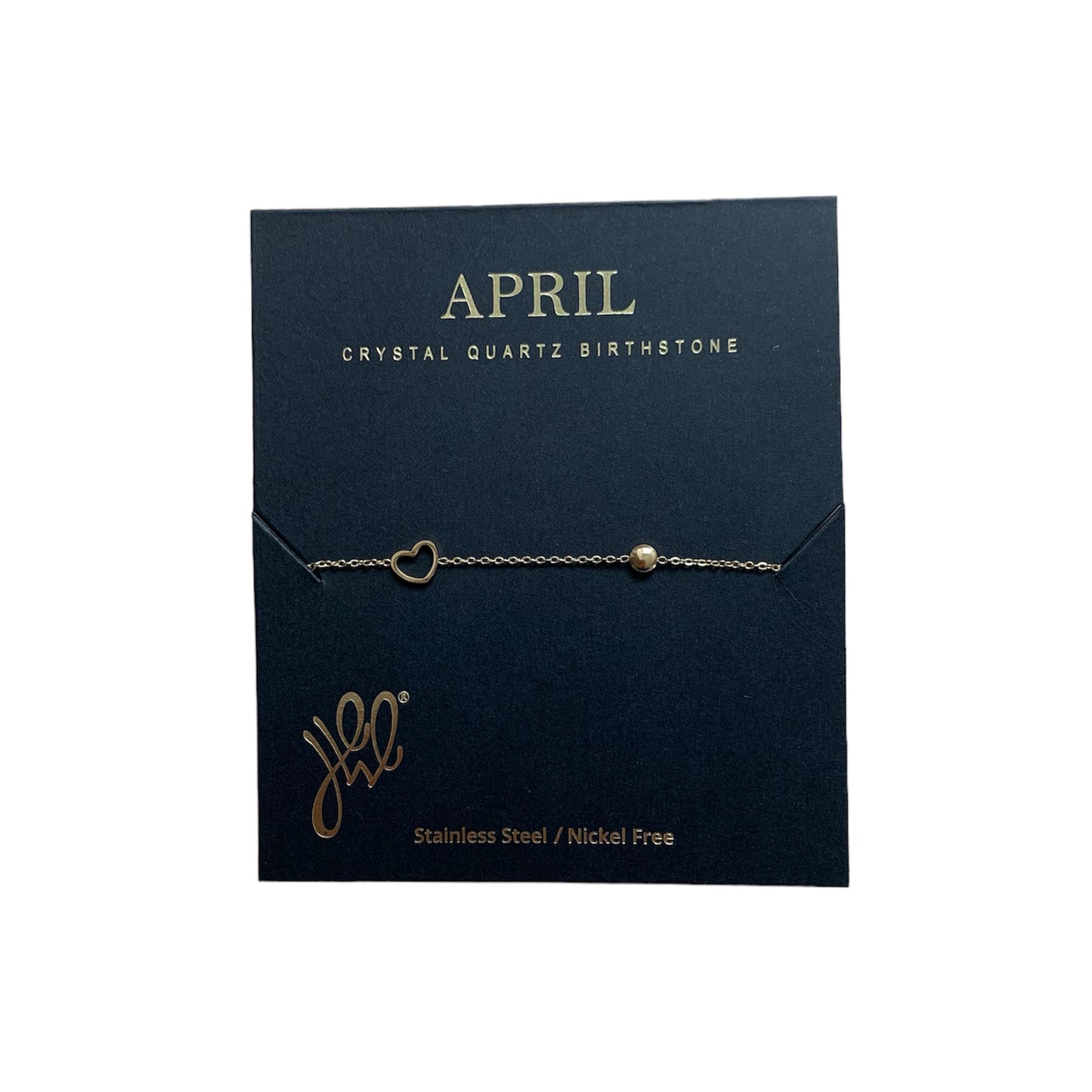 Birthstone armband- April