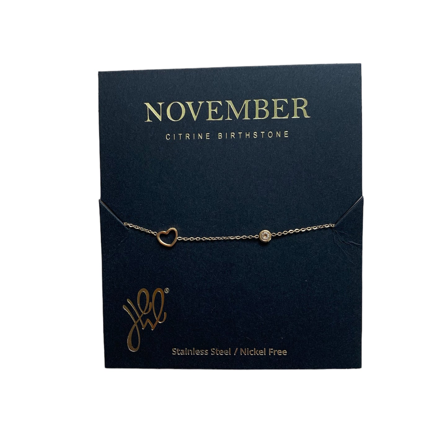 birthstone armbandje maand november