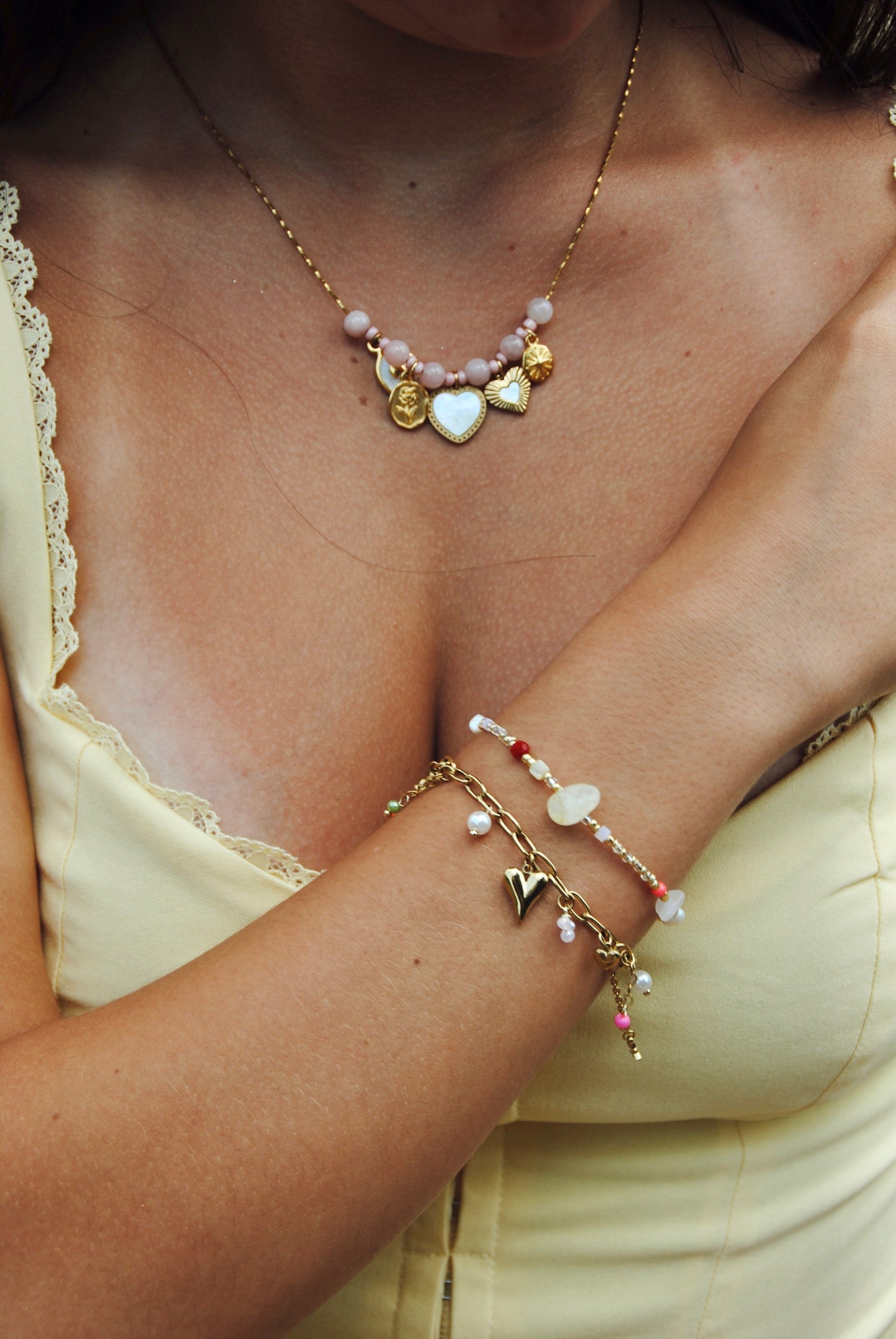 Loesje armband - goud