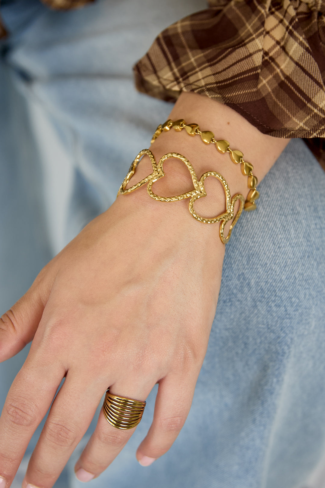 Claire armband - goud