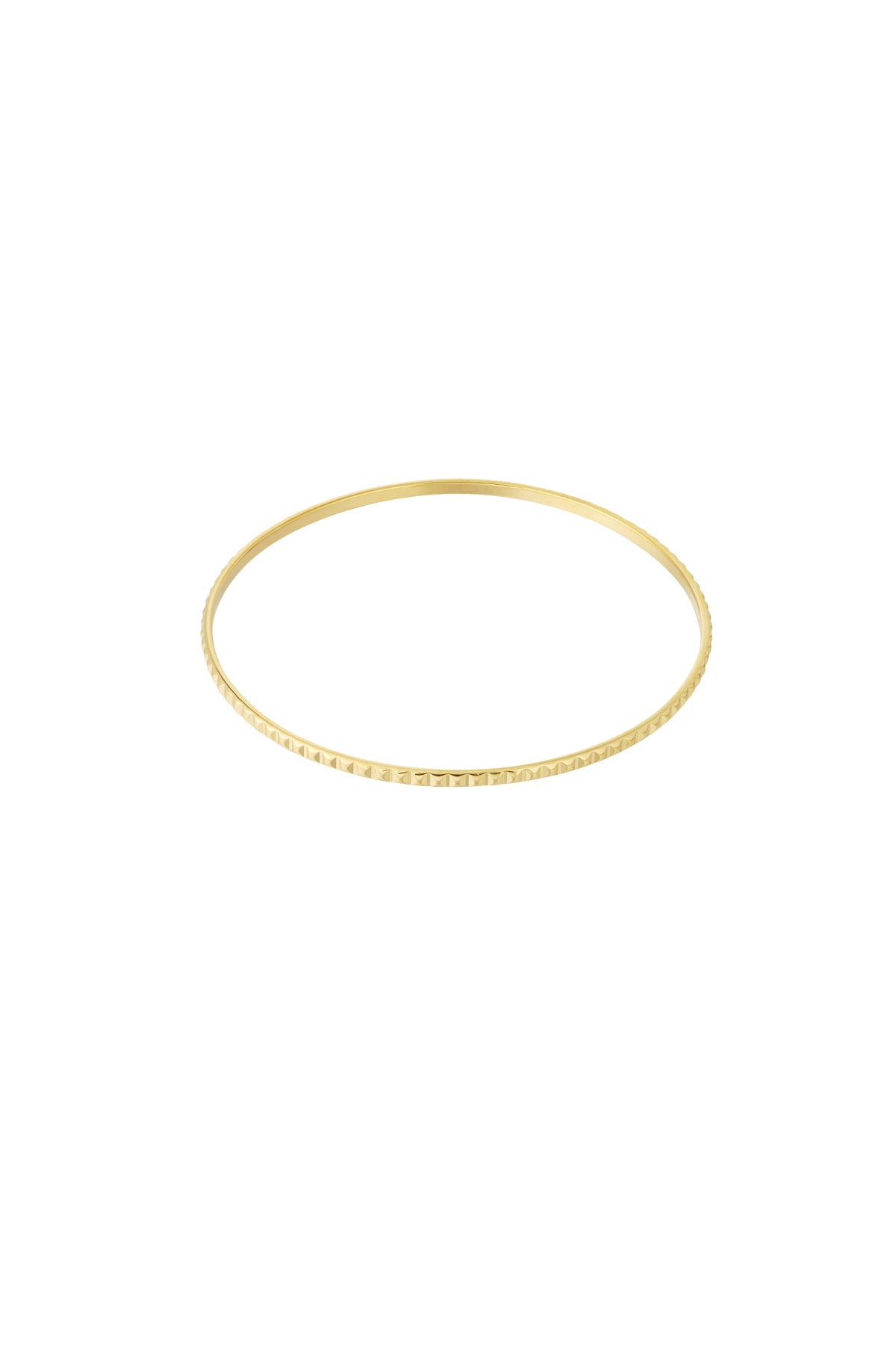 Mini studs bangle armband - goud