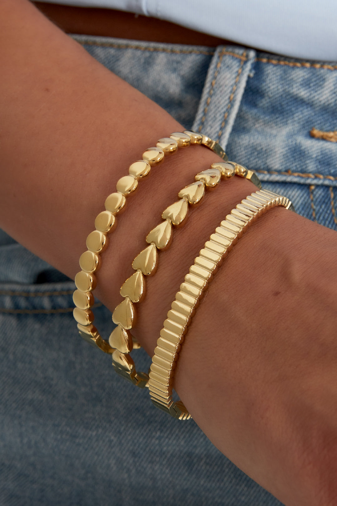 Ruby armband - goud