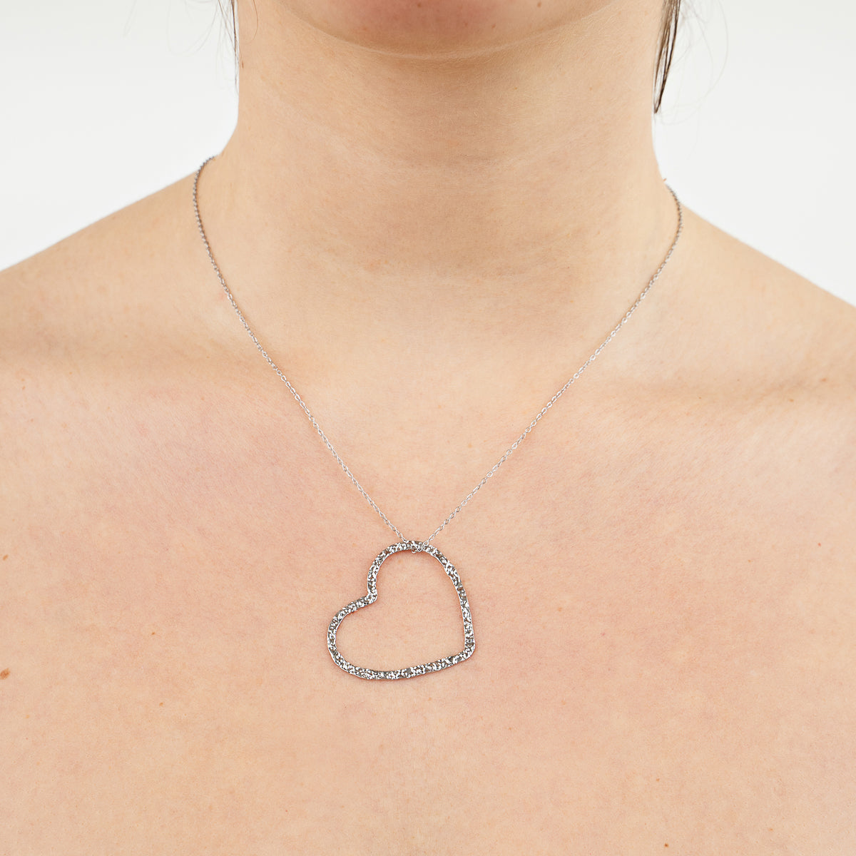 Love language ketting - zilver