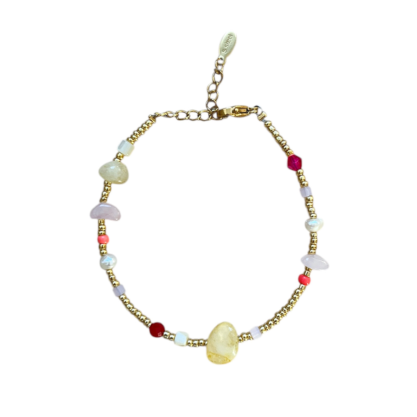 Loesje armband - goud
