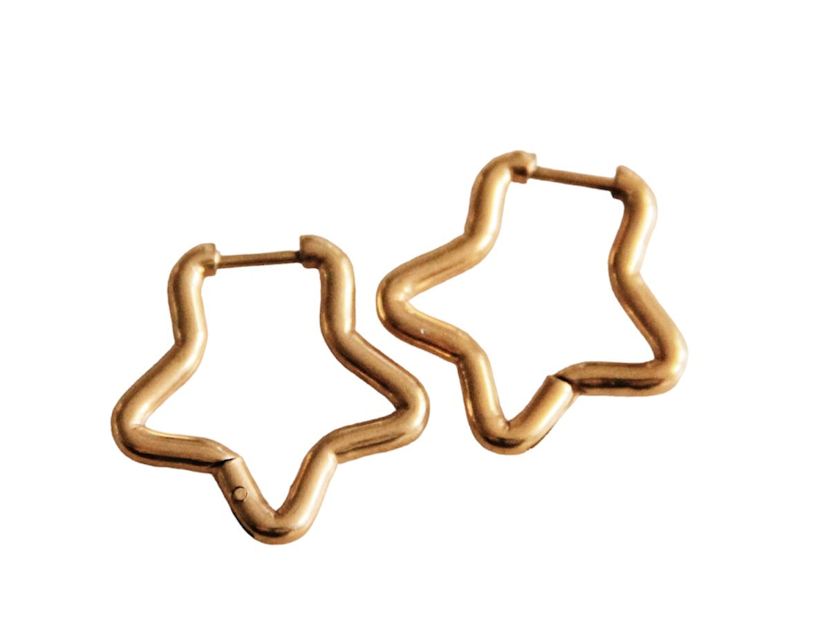Jessy oorbellen - goud