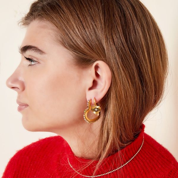 Esmee oorbellen - goud