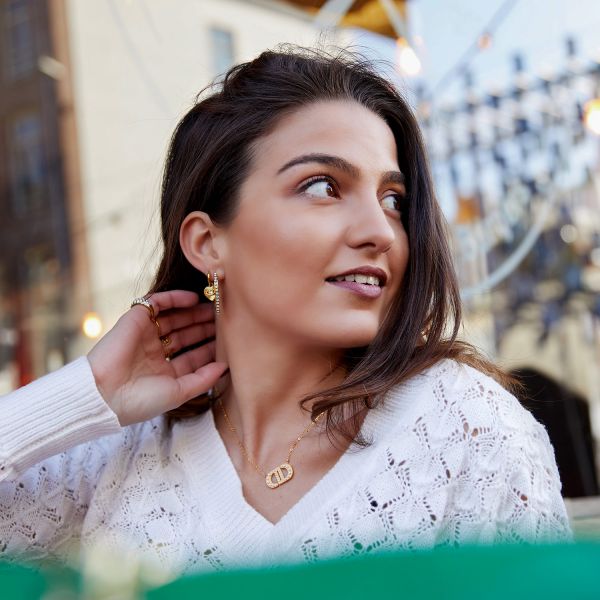 Esmee oorbellen - goud