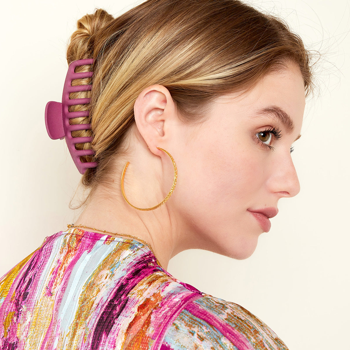 Marie-Claire haarclip - donkerblauw