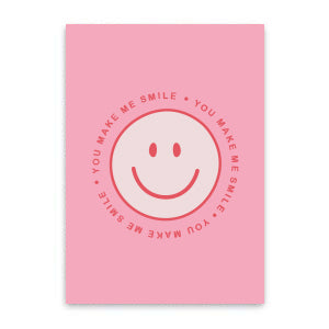 You make me smile - kaartje