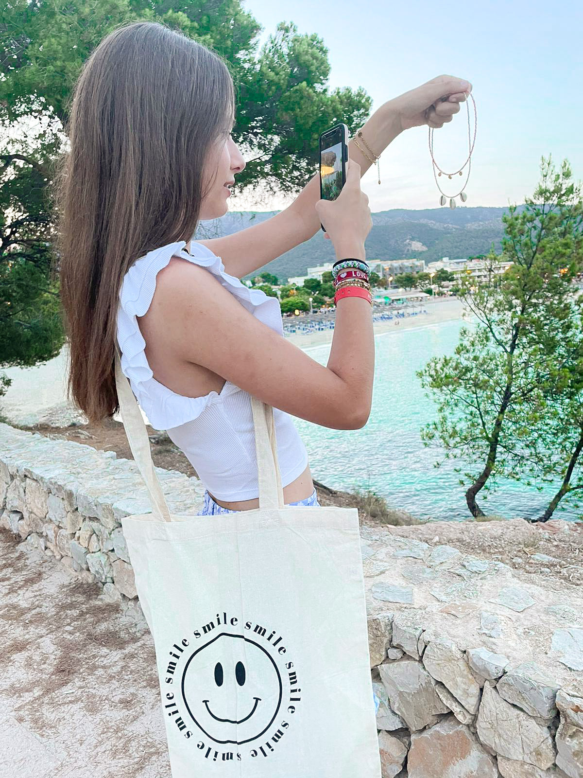 Smile - tote bag