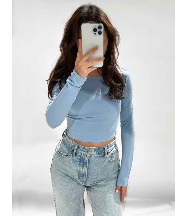 Leela top - blue