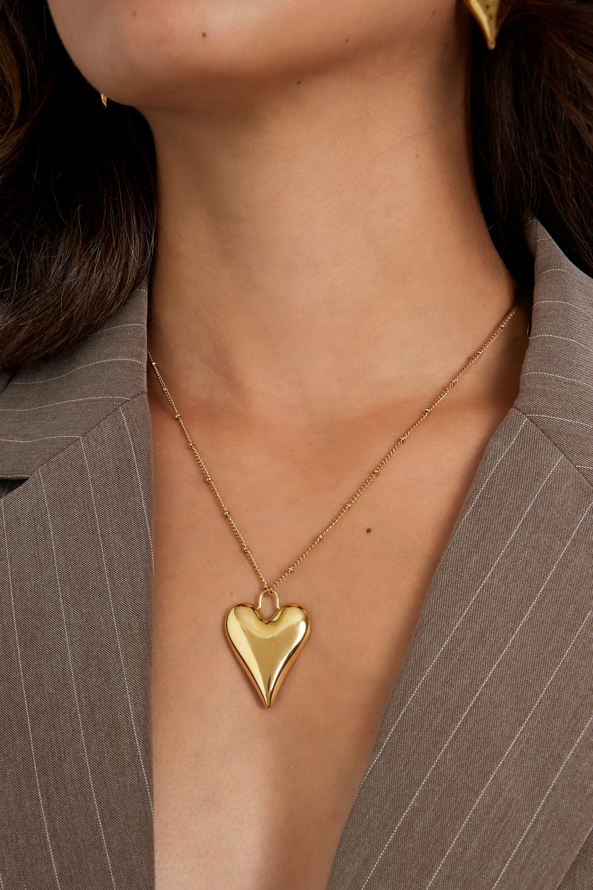 Heart of gold ketting - goud