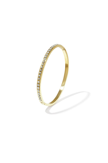 Nona bangle armband - goud
