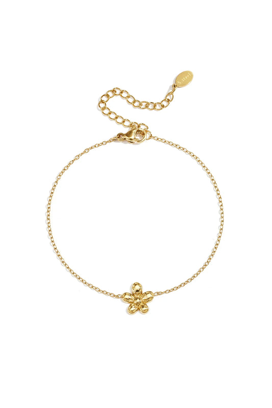Puck armband - goud
