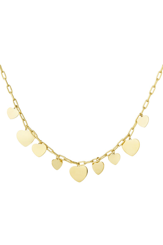 Endless love ketting - goud