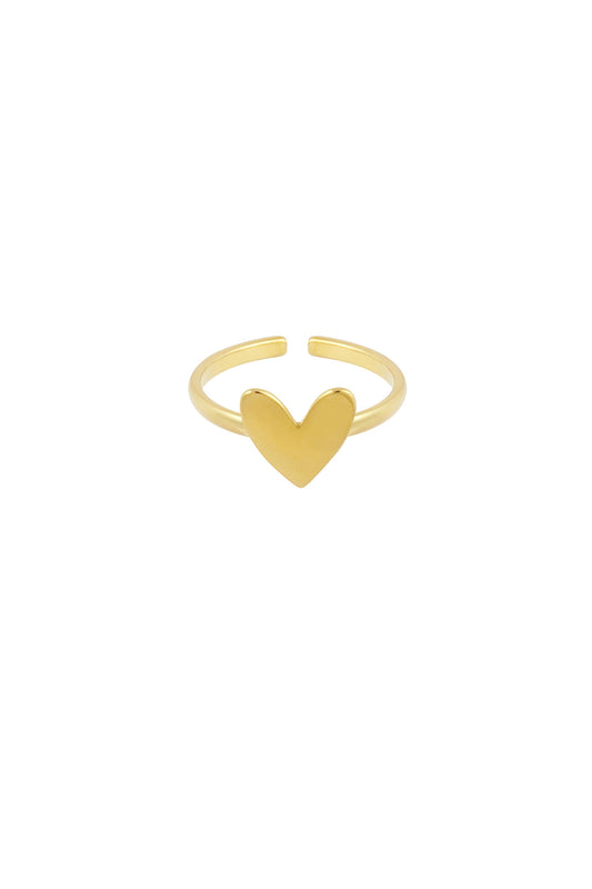 Classic love ring - goud
