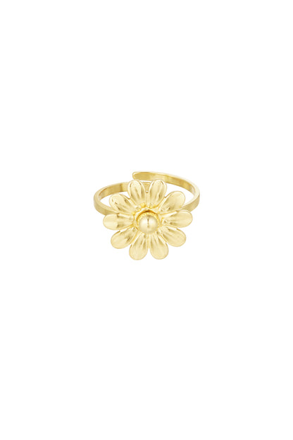 Blossom bliss ring - goud