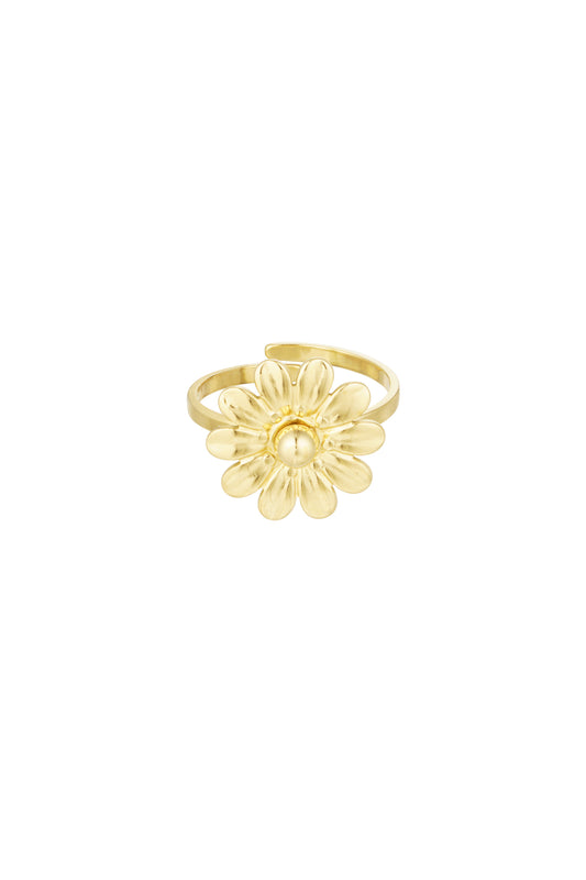 Blossom bliss ring - goud