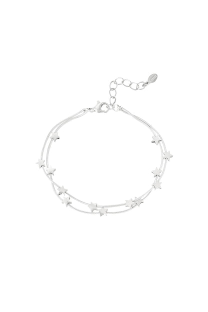 Gina armband - zilver