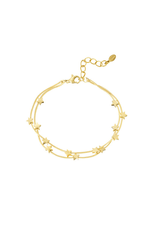Gina armband - goud
