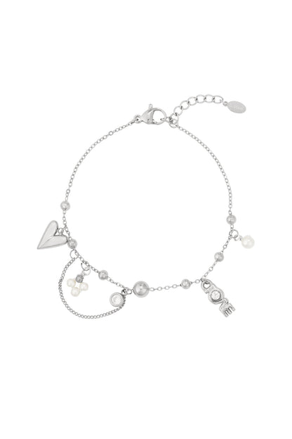 Milla armband - zilver